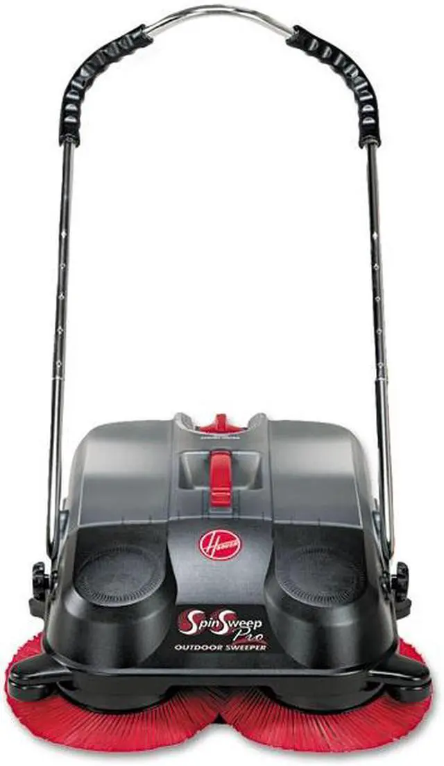 Alt view image 5 of 5 - Hoover L1405 Commercial SpinSweep Pro Outdoor Sweeper, Black