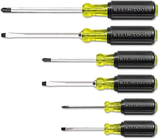 Alt view image 5 of 11 - Klein Tools 409-85074 Screwdriver Set 6Pc Cushion-Grip Assortment