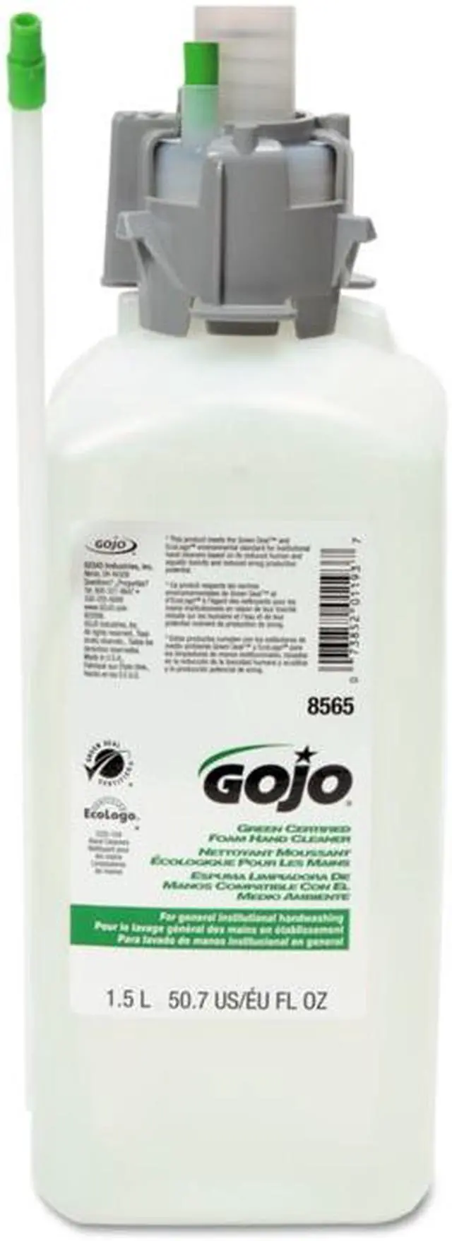 Alt view image 9 of 15 - GoJo CX and CXI Green Certified Foam Hand Cleaner Unscented 2300 mL 4/Ctn 854504