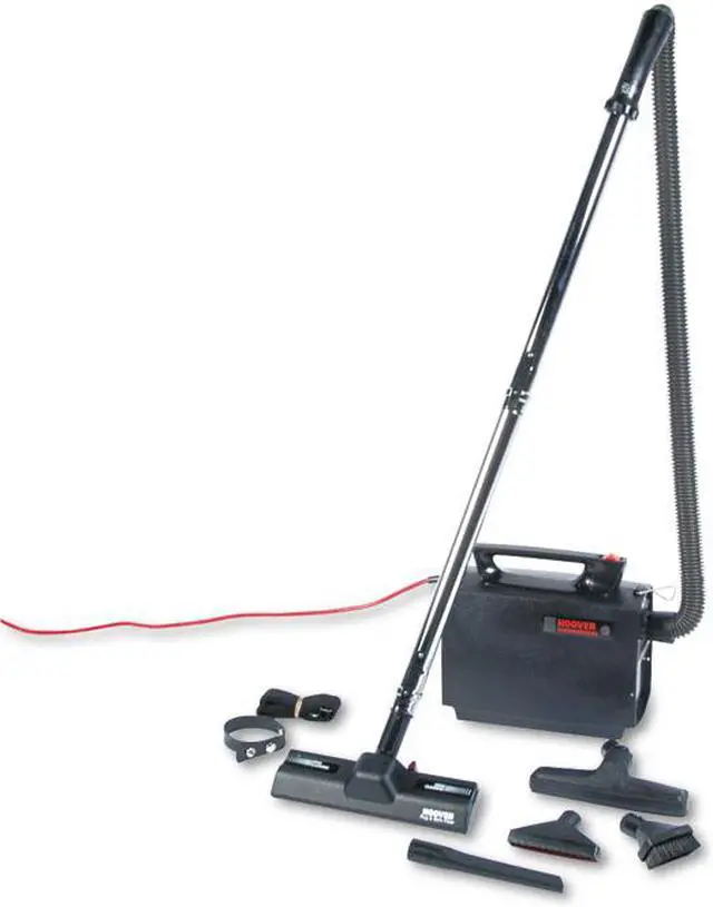 Alt view image 2 of 4 - Portapower Lightweight Vacuum Cleaner 10" Cleaning Path Black CH30000