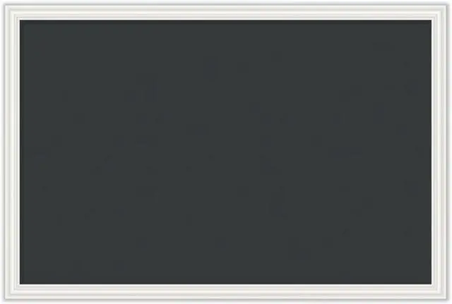 Alt view image 4 of 14 - Magnetic Chalkboard, 30 x 20 Inches, White D?cor Frame UBR2073U0001