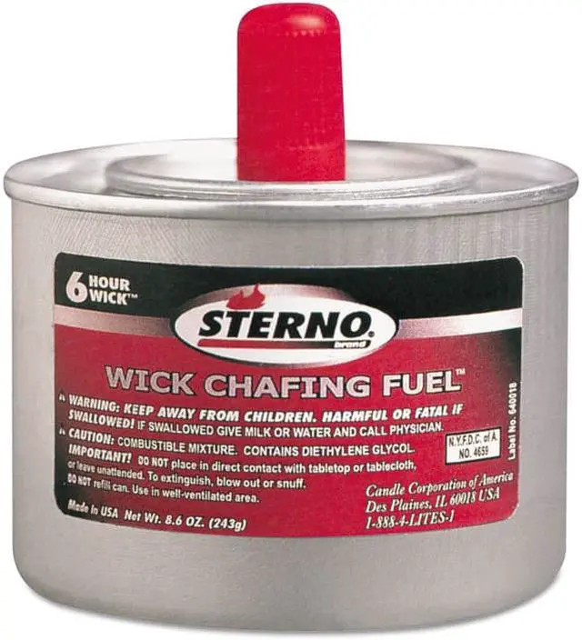 Alt view image 5 of 6 - STERNO 10102 Chafing Fuel,6 Hour,PK24