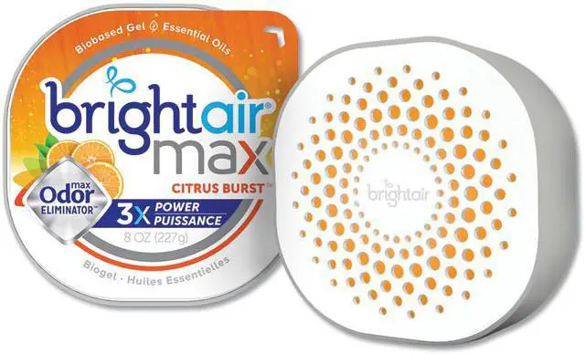 Alt view image 3 of 5 - BRIGHT Air Max Odor Eliminator Air Freshener, Meadow Breeze, 8 oz 900438EA