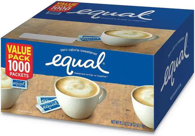 Alt view image 8 of 17 - Equal MRINUT20015448 Sugar Substitute Packets - 1 Box (500 Packets)