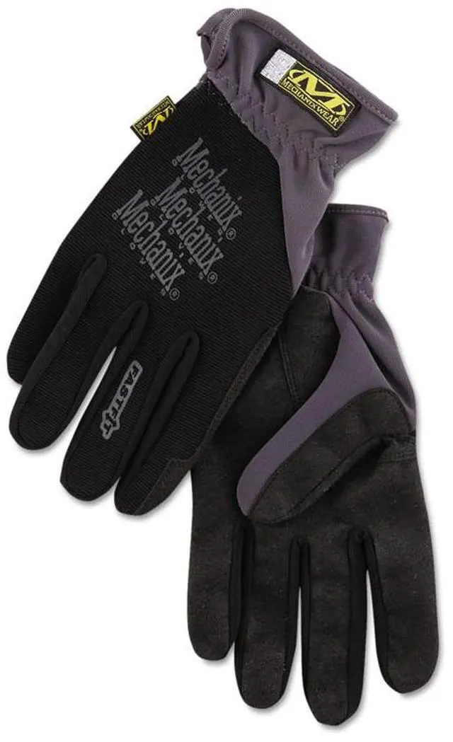 Alt view image 9 of 11 - Mechanix Wear FastFit Work Gloves Black X-Large MFF05011