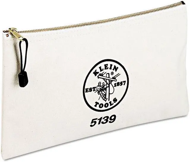 Alt view image 7 of 13 - Klein Tools Canvas Zipper Bag.