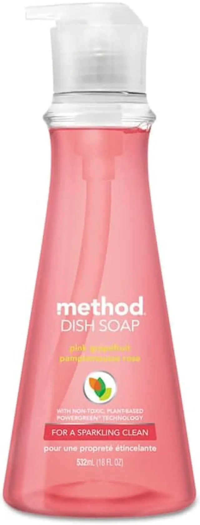Alt view image 3 of 3 - Method Products 01240 Dish Soap Pump, Lime & Sea Salt - 18 oz.