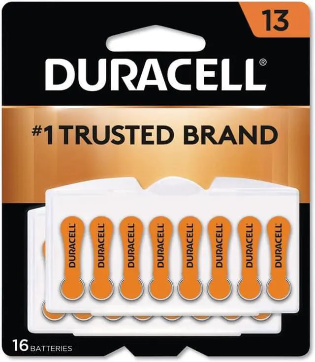 Alt view image 5 of 20 - DURACELL Hearing Aid Easy Tab 312 Zinc Air Battery, 8-pack