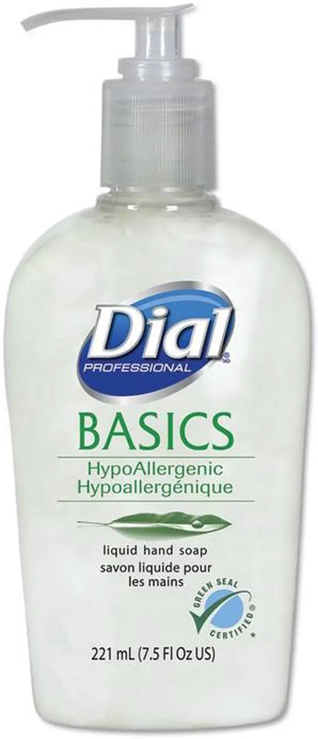 Alt view image 9 of 14 - Dial 6028 Basics Liquid Hand Soap, 7.5 oz., Rosemary & Mint