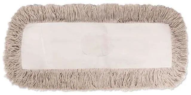 Alt view image 2 of 8 - Boardwalk Mop Head Dust Cotton 18 x 3 White 1018