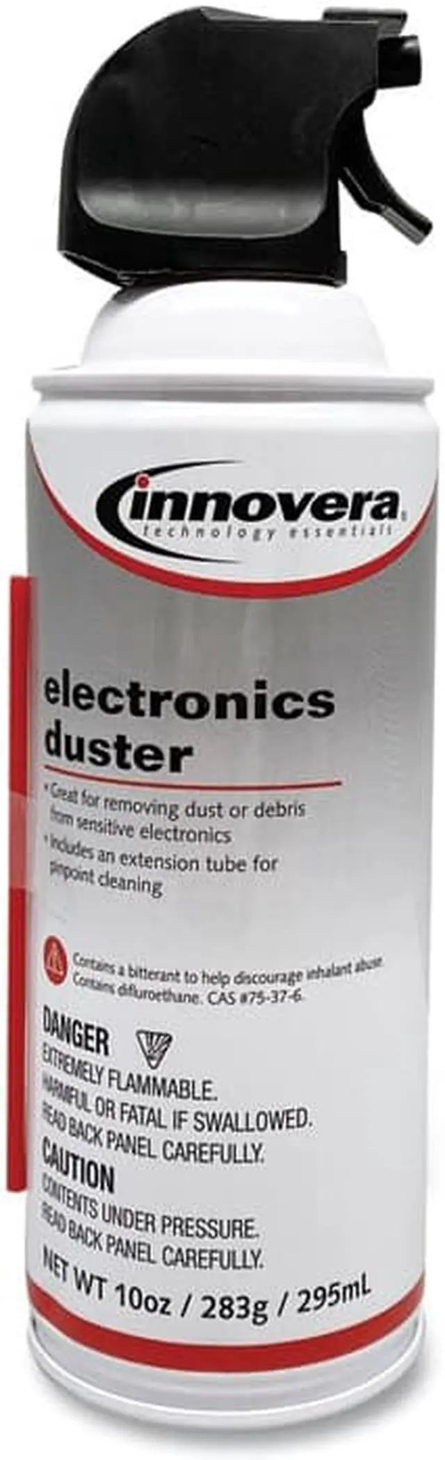 Alt view image 2 of 8 - Compressed Air Duster Cleaner, 10 oz Can, 6/Pack 10016