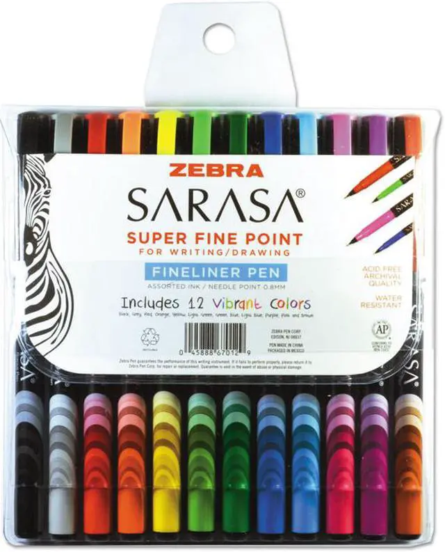 Alt view image 5 of 8 - Zebra Marker,Sarasa Porous Bk 66110