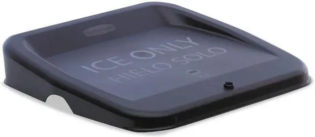 Alt view image 3 of 3 - RUBBERMAID FG9F7300BLA Ice Tote Lid,For Use With 4PRR4, 4PRR5