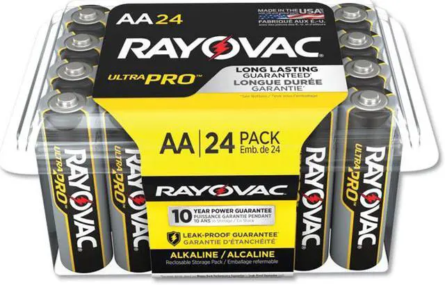 Alt view image 9 of 19 - Rayovac UltraPro 9V Alkaline Battery (12-Pack) AL9V-12PPJ