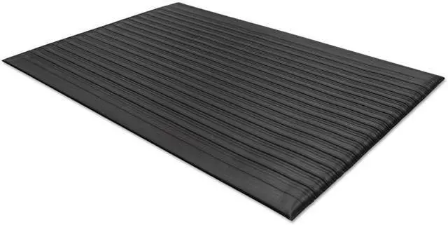Alt view image 6 of 8 - Guardian Air Step Antifatigue Mat, Polypropylene, 36 X 60, Black 24030502
