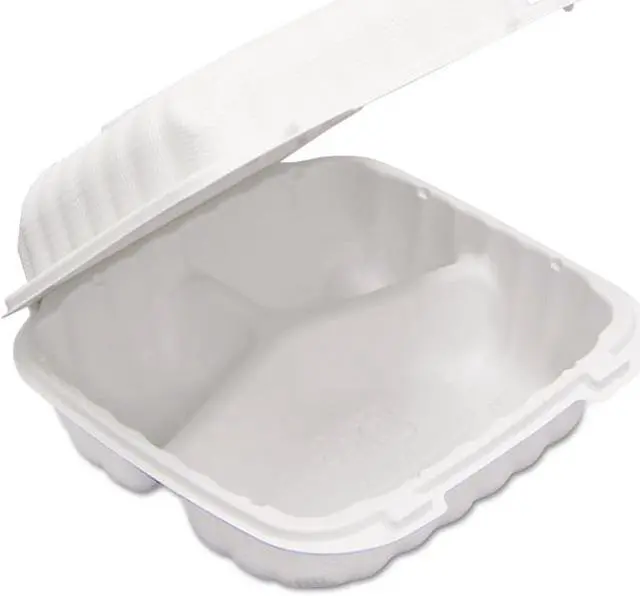 Alt view image 2 of 7 - Pactiv Evergreen Container,Hoagie,9"x6",Wh YCN80961