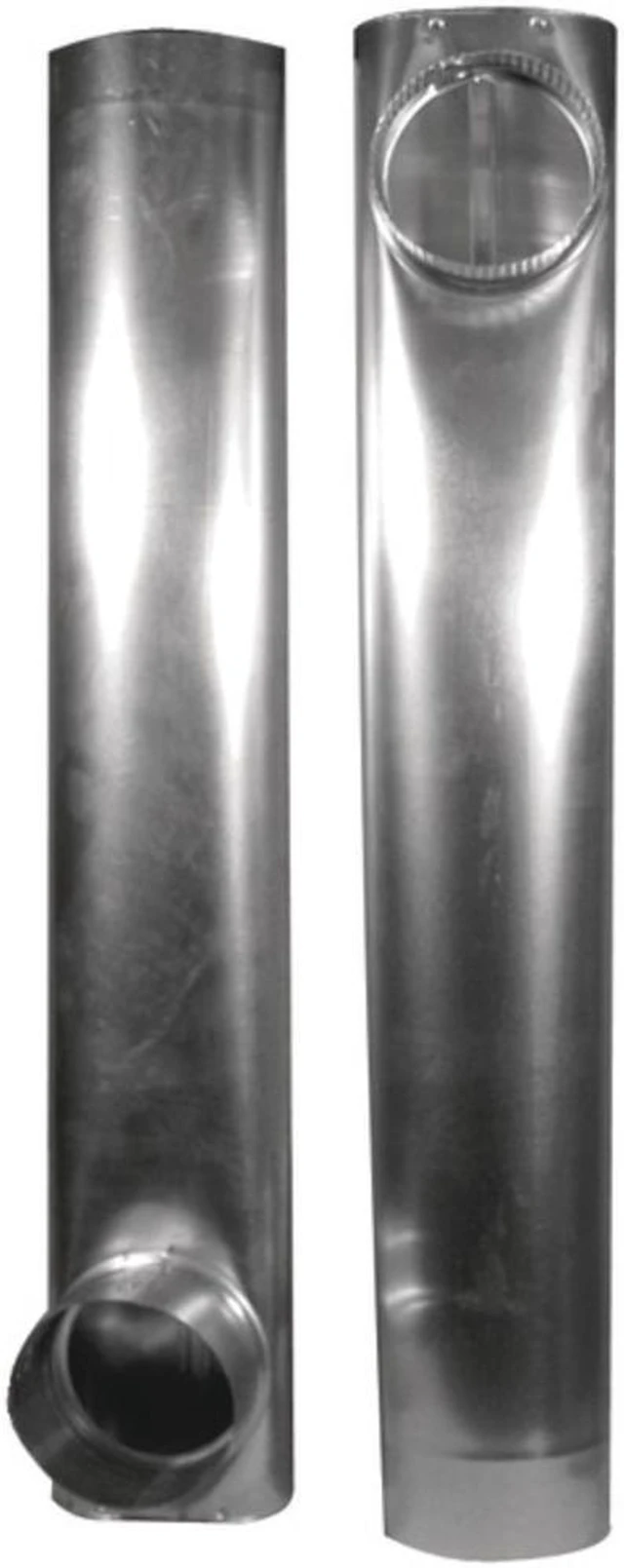 Alt view image 3 of 4 - DEFLECTO DAF2 Skinny Duct(TM) Telescoping Aluminum Vent (27" - 48")