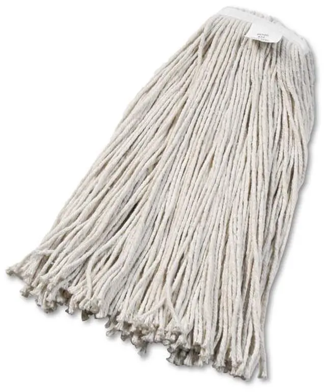 Alt view image 17 of 20 - Boardwalk Cut-End Wet Mop Head Rayon No. 20 White 2020REA