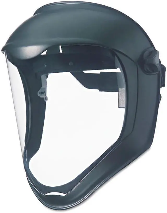 Alt view image 9 of 11 - Bionic Face Shields, Uncoated, Clear/Black Matte