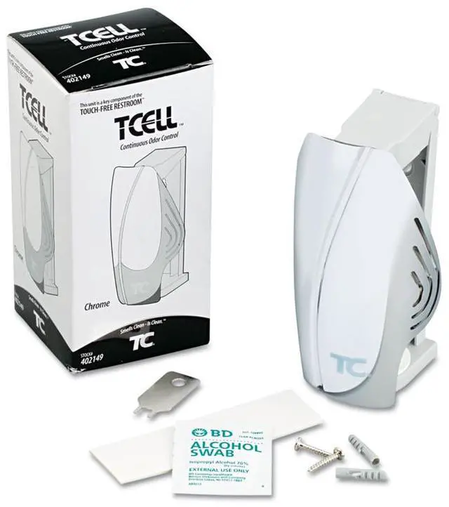Alt view image 4 of 8 - Rubbermaid Commercial TCell Dispenser 3 Key 5.9"x2.9" Black 1793546