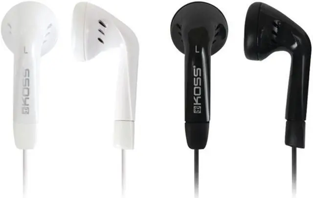 Alt view image 4 of 9 - KOSS N/A KE7 3.5mm Connector Earbud Stereophone Combo Pack