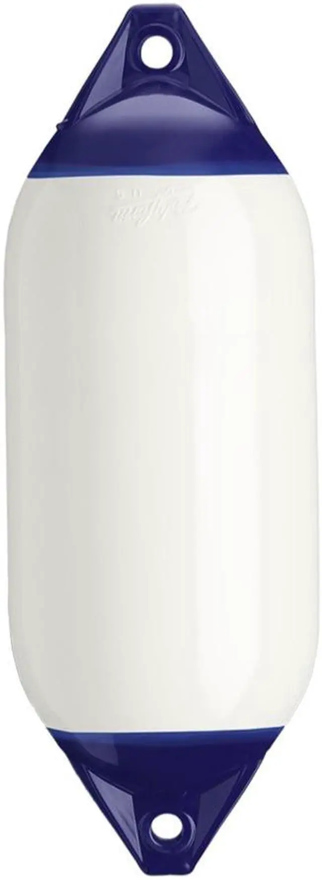 Alt view image 2 of 5 - Polyform U.S. F-5 Twin Eye Fender 11 Inch X 30 Inch White - F-5-WHITE
