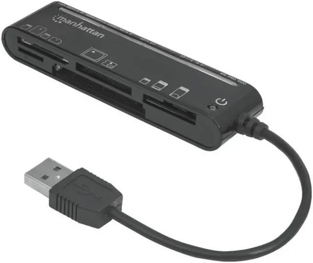 Alt view image 4 of 8 - MANHATTAN 101998 USB 79 in 1 Multi Card reader