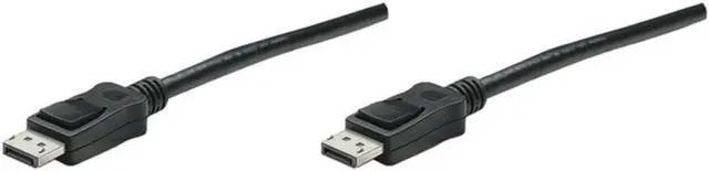 Alt view image 6 of 10 - manhattan 6.6 ft. DisplayPort Monitor Cable