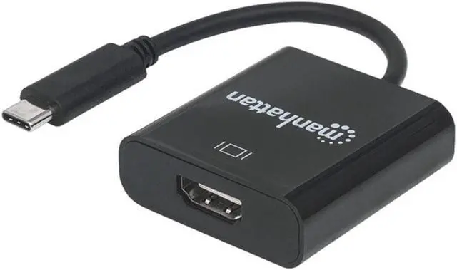 Alt view image 10 of 20 - Manhattan Superspeed+ Usb-C 3.1 To Hdmi Converter
