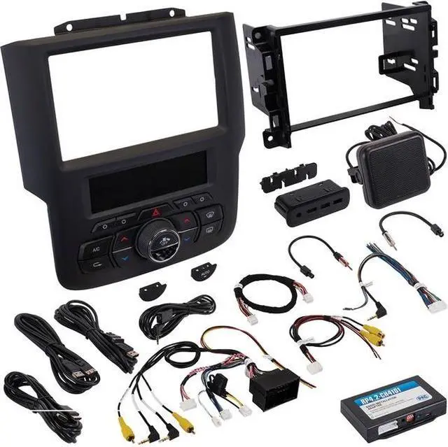 Alt view image 9 of 15 - RPK4-CH4101 Integrated Installation Kit w/Climate Controls 13 - 18 RAM Trucks
