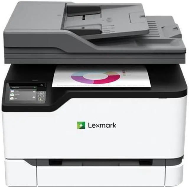 Alt view image 2 of 20 - Lexmark MC3326i Wireless Laser Multifunction Printer Color 40N966