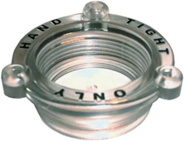 Alt view image 3 of 6 - GROCO Non-Metallic Strainer Cap Fits ARG-500 & ARG-750