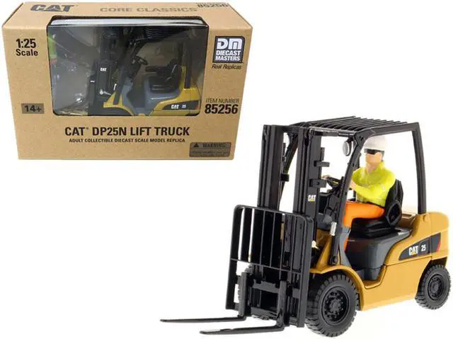 Alt view image 3 of 5 - CAT Caterpillar DP25N DP/GP15-35N Range Lift Truck with Operator "Core Classics" 1/25 Diecast Model by Diecast Masters