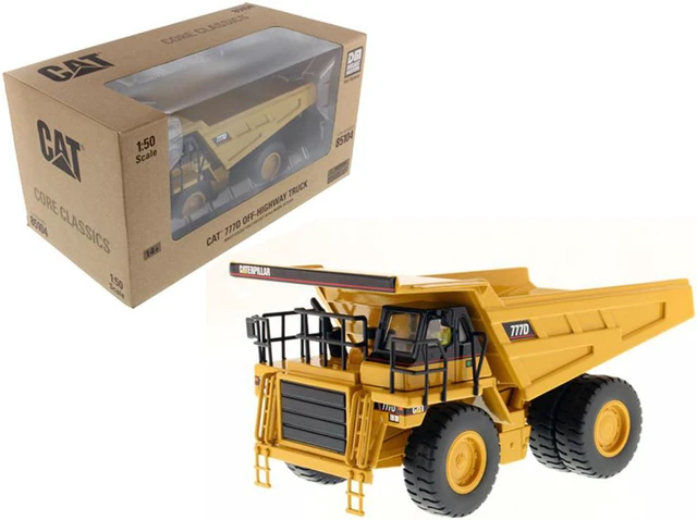 Alt view image 3 of 4 - CAT Caterpillar 777D Off Highway Dump Truck with Operator "Core Classics Series" 1/50 Diecast Model by Diecast Masters