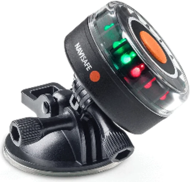 Alt view image 2 of 5 - NAVISAFE NAVILIGHT TRICOLOR 2NM W/SUCTION BASE