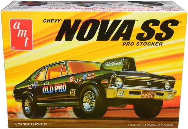 Alt view image 7 of 10 - 1972 Chevy Nova Ss Old Pro 2t Model Kit