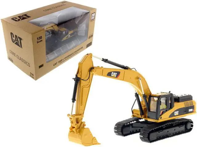 Alt view image 2 of 4 - CAT Caterpillar 330D L Hydraulic Excavator with Operator "Core Classics Series" 1/50 Diecast Model by Diecast Masters