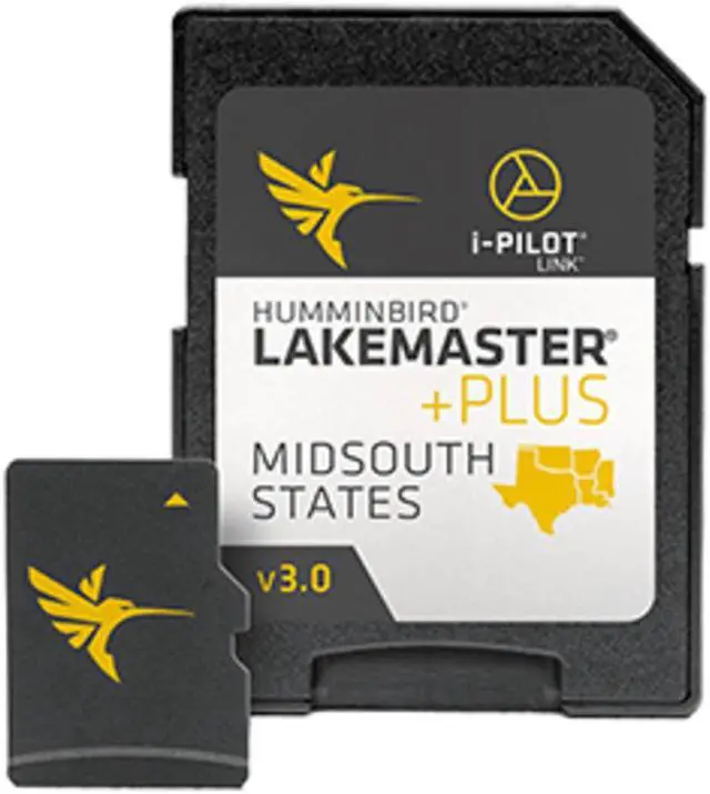 Alt view image 3 of 6 - Humminbird HB Chart- Midsouth Plus V3 HB CHART- MIDSOUTH PLUS v3