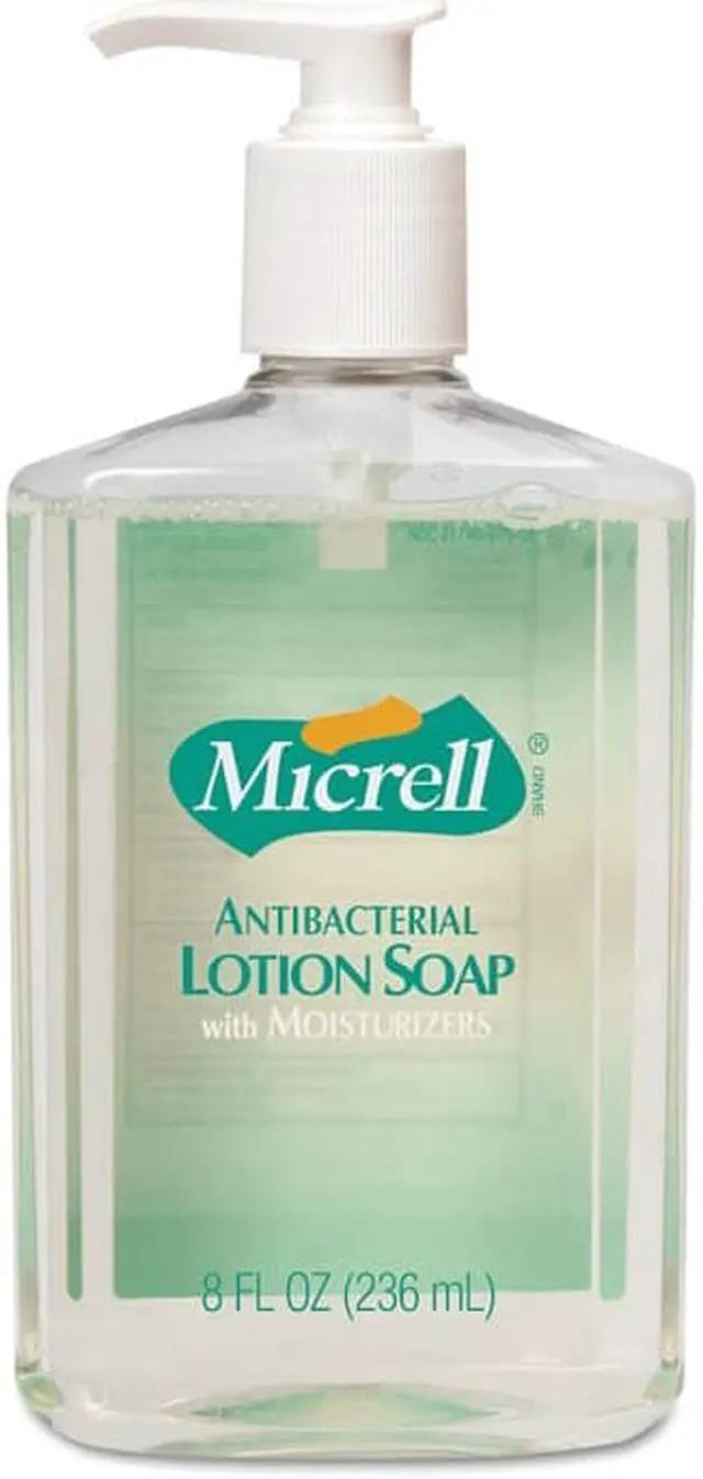 Alt view image 5 of 9 - Antibacterial Lotion Soap, 12oz Pump Bottle, PK12 GOJO 9759-12