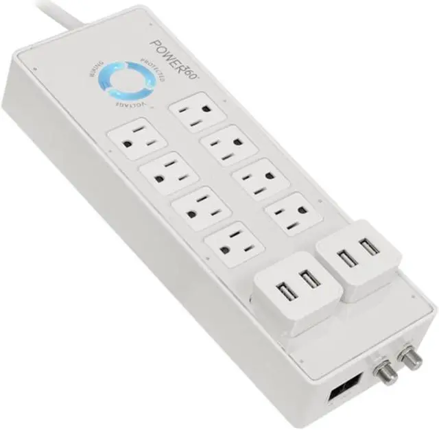 Alt view image 6 of 8 - Panamax Power360 8 Outlet Floor Strip