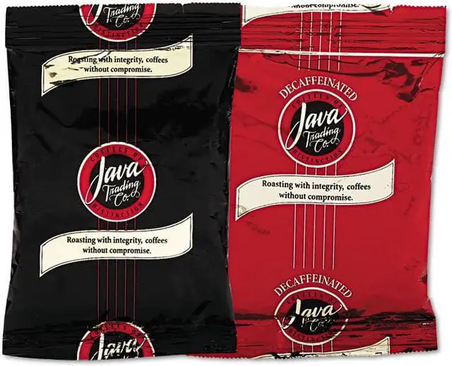 Alt view image 4 of 5 - Distant Lands Coffee Coffee Portion Packs 1.5oz Packs French Roast 42/Carton 308042