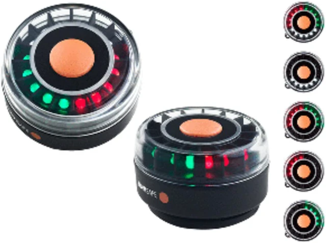 Alt view image 2 of 6 - Navisafe Portable Navilight Tricolor 2Nm W/Magnet Base