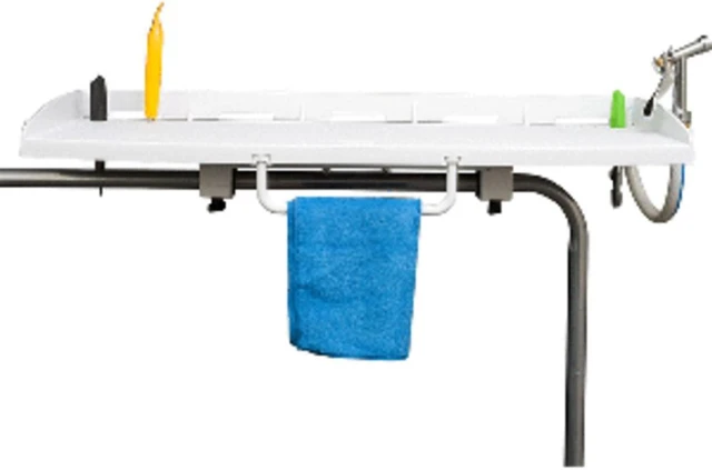 Alt view image 2 of 4 - Sea-Dog Round Tube Rail Mount Fillet Table - 30"