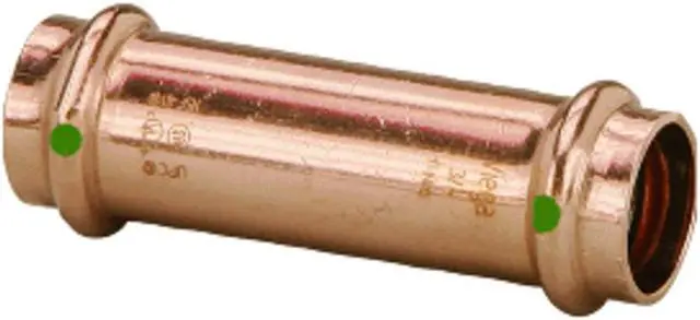 Alt view image 5 of 6 - VIEGA 79010 Viega ProPress extended coupling No stop, 3/4" x 3/4"