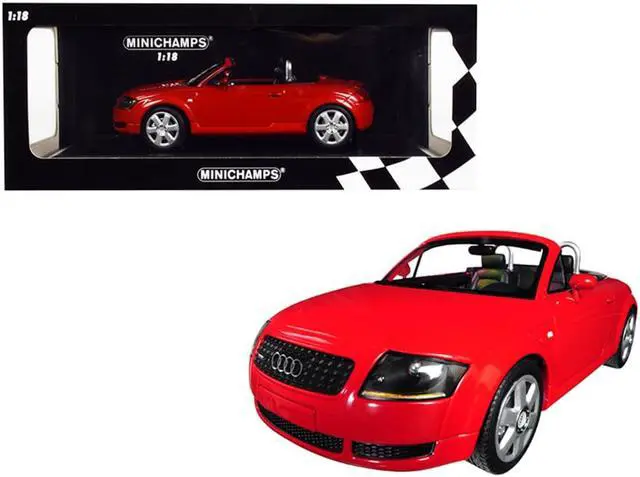 Alt view image 3 of 7 - Minichamps 155017032 1 by 18 Scale Diecast for 1998 Audi TT Coupe Metallic Gray Limited Edition Worldwide Model Car, Metallic Gray - 300 Piece