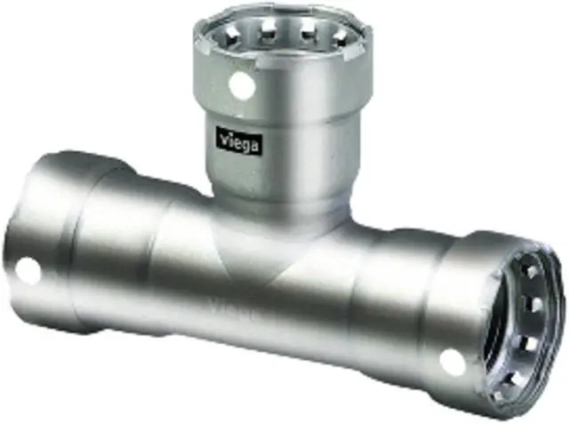 Alt view image 5 of 10 - VIEGA 95110 Viega MegaPress tee, 3/4" x 3/4" x 3/4"