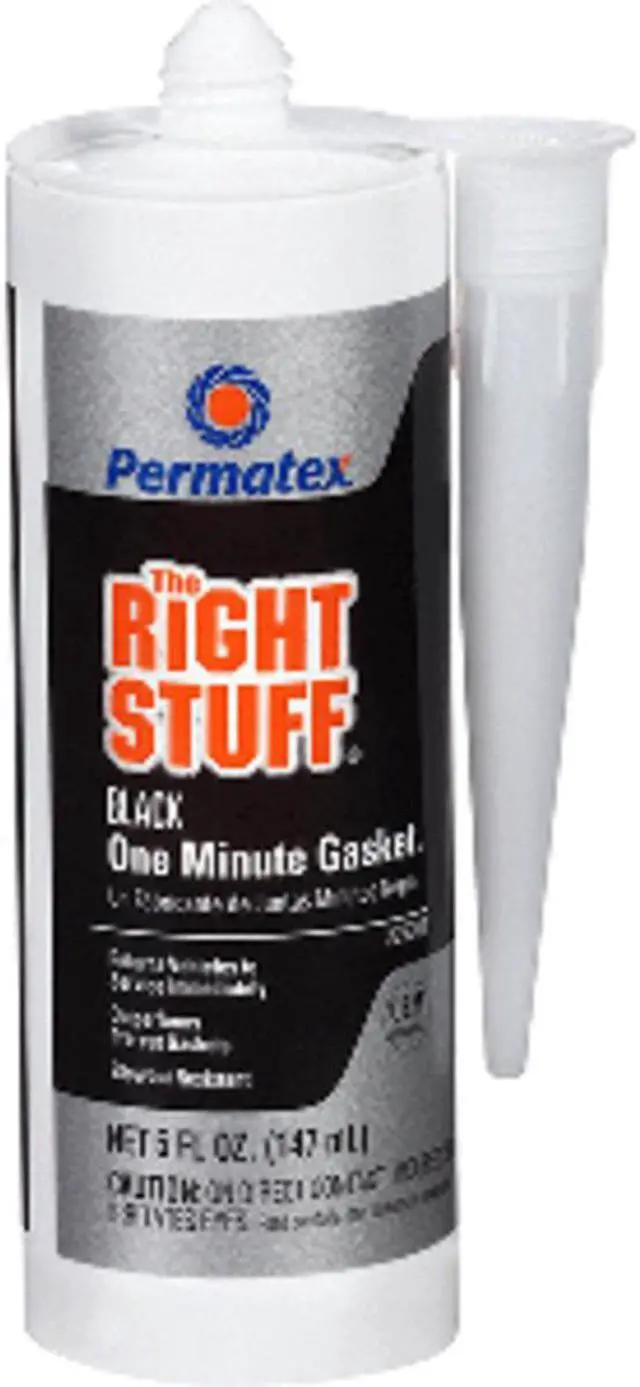 Alt view image 4 of 7 - Permatex 230-29208 The Right Stuff Instantrubber Gasket Maker 5 Oz