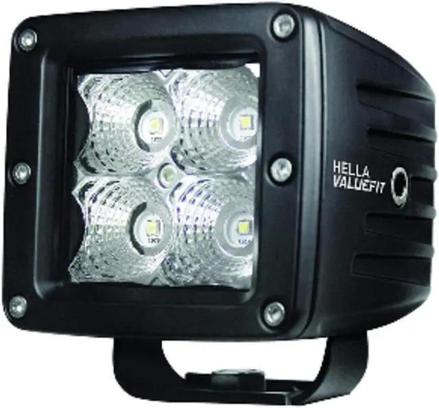 Main image of Hella Marine Value Fit LED 4 Cube Flood Light - Black