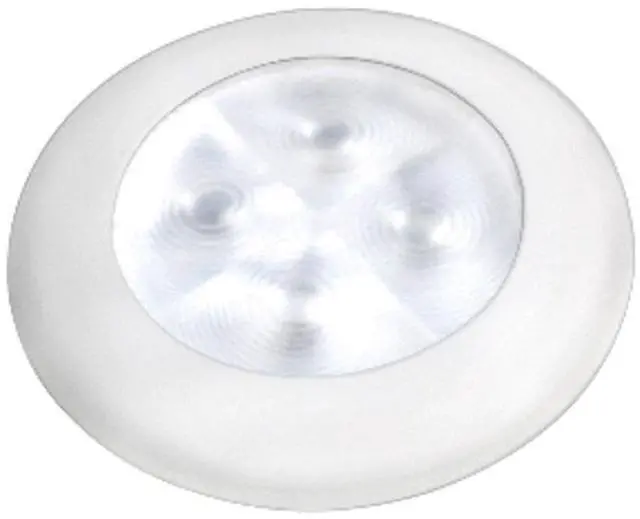 Main image of Hella Marine Courtesy Light - Warm White w/White Rim