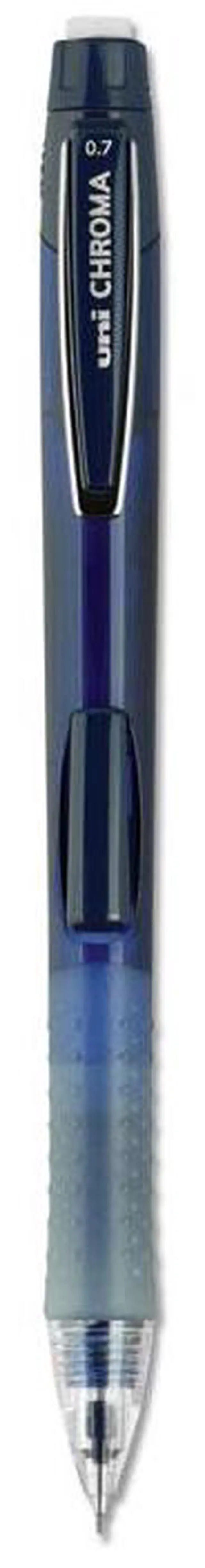 Alt view image 2 of 18 - Uni-ball Chroma Mechanical Pencil, 0.7 mm, HB (#2), Black Lead, Red Barrel, Dozen